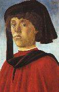 BOTTICELLI, Sandro Portrait of a Young Man fddg France oil painting reproduction